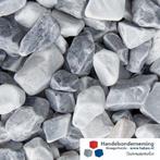 Icy blue grind afgeronde ijsblauw grijze siergrind tuin pad, Tuin en Terras, Grind, Keien en Split, Overige materialen, Verzenden