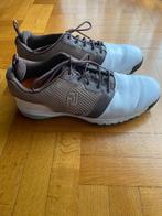 Golf schoenen Footjoy Men's Contour Fit wit/bruin maat 44,5, Enlèvement ou Envoi, Utilisé, Chaussures, Autres marques