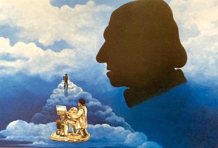 Bidprentje van Kunstschilder Andre Coffyn, Verzamelen, Bidprentjes en Rouwkaarten, Bidprentje, Ophalen of Verzenden