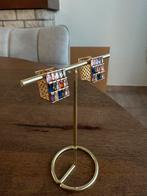 Nieuw Vintage oorbellen kleurrijk roestvrij, Ophalen of Verzenden, Nieuw, Knopjes of Stekers