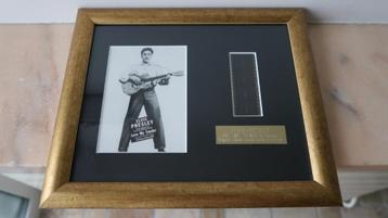 Elvis "Love me tender" kader met filmstrip beschikbaar voor biedingen