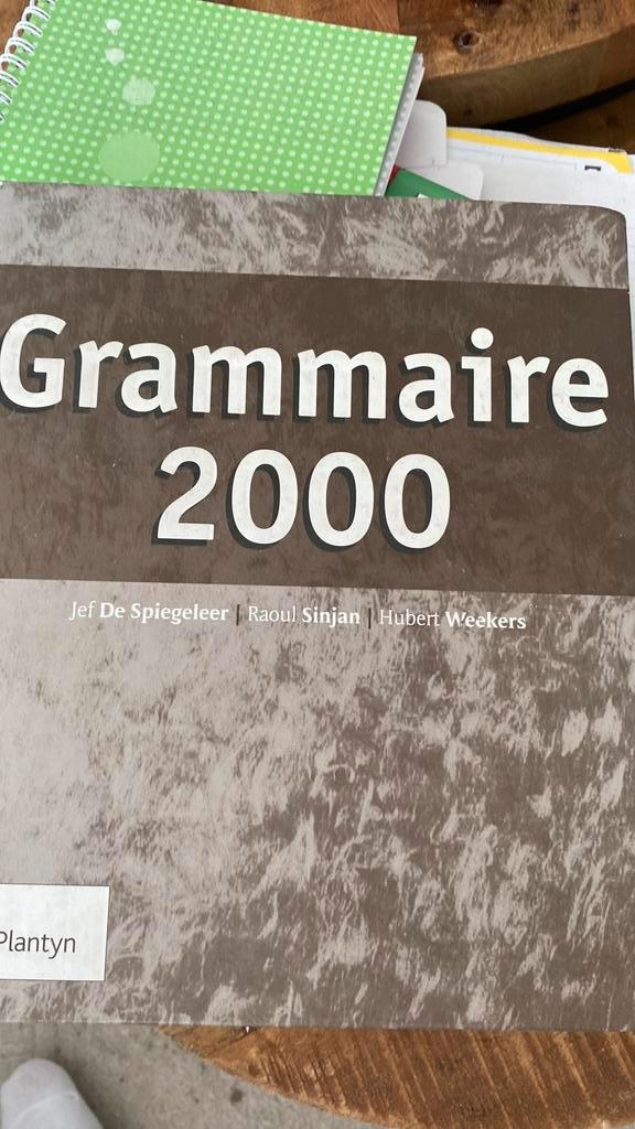 Hubert Weekers - Grammaire 2000, Boeken, Schoolboeken, Frans, Verzenden