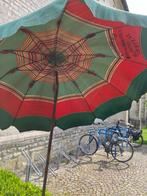 HEEL OUDE PARASOL IN ZEILDOEK. JAREN 50, Verzenden, Gebruikt, Stokparasol, Kantelbaar