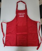 rode keukenschort Coca-Cola schort coca cola BBQ kookschort, Ophalen of Verzenden, Nieuw, Rood, Schort