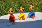§  jouet en bois a tirer 3 ours   (3), Enfants & Bébés, Enlèvement ou Envoi, Utilisé, Jouet à Pousser ou Tirer