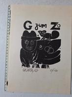 Houtsnede onbekende kunstenaar G zum Zo uit 1968, Antiek en Kunst, Ophalen of Verzenden