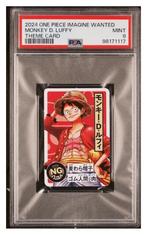 One Piece Monkey D.Luffy Imagine Wanted Promo Japanse PSA 9, Envoi, Neuf, Cartes en vrac, Foil