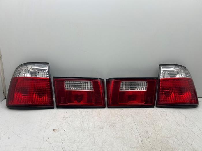 Achterlichtset links + rechts van een BMW 5-Serie, Auto-onderdelen, Verlichting, BMW, Gebruikt, 3 maanden garantie, Ophalen of Verzenden