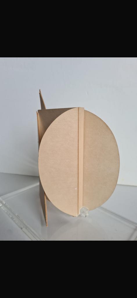 Origineel Walter Leblanc uniek kartonnen model, Antiek en Kunst, Kunst | Designobjecten, Ophalen of Verzenden