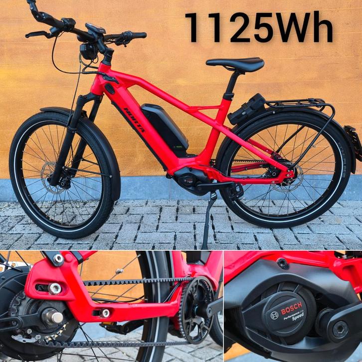 Norta B5040 L Mixte Riemaandrijving 1125W 2022 speedpedelec, Fietsen en Brommers, Elektrische fietsen, Zo goed als nieuw, 51 tot 55 cm