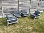 4 tuinstoelen IKEA bondholmen en buitenkussens nieuwe staat, Tuin en Terras, Tuinsets en Loungesets, Ophalen, 4 zitplaatsen, Zo goed als nieuw