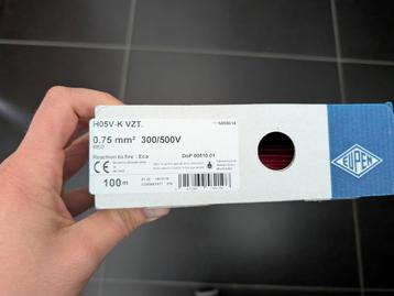 H05V-K VZT draad, minstens 50m beschikbaar voor biedingen