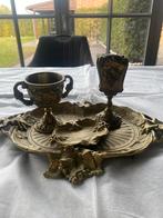 Decoratieve set van brons, Antiek en Kunst, Ophalen of Verzenden