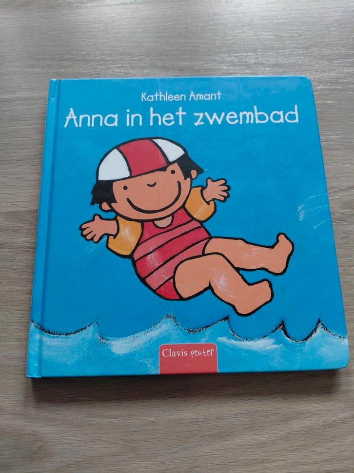 Kathleen Amant - Anna in het zwembad, Boeken, Kinderboeken | Baby's en Peuters, Ophalen of Verzenden
