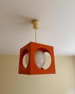 Vintage lamp jaar 60-70, Huis en Inrichting, Lampen | Hanglampen, Zo goed als nieuw, Hout