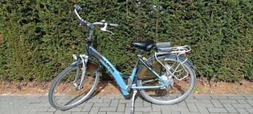 Sparta M Gear, 28 pouces, vélo électrique bleu/vert, vélo él
