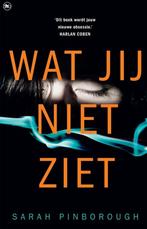 Te Koop Boek WAT JIJ NIET ZIET Sarah Pinborough, Boeken, Europa overig, Ophalen of Verzenden, Zo goed als nieuw, Sarah Pinborough