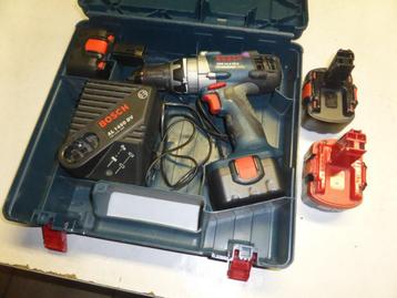 accu boormachine bosch GSR14,4 VE-2 professional, Enlèvement ou Envoi, Utilisé, Perceuse, Vitesse variable