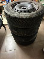 Lot de 4 pneus 195/65 R15 avec jantes hiver, Auto-onderdelen, Banden en Velgen, Gebruikt, 15 inch, Band(en), 195 mm