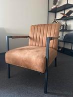 Fauteuil in cognac kleur. In zeer goede staat!, Huis en Inrichting, Fauteuils, Ophalen, Zo goed als nieuw
