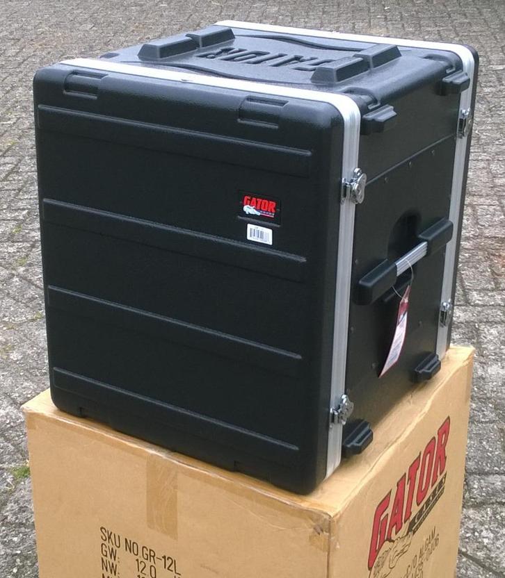 Flightcase nieuw 19 inch 12HE met slot, Muziek en Instrumenten, Behuizingen en Koffers, Nieuw, Overige instrumenten, Flightcase