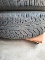4 st Banden op zwarte velg winter., Auto-onderdelen, Ophalen, 16 inch, Winterbanden, Band(en)