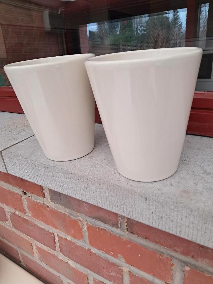 Sierpotten voor plantjes, Jardin & Terrasse, Pots de fleurs, Comme neuf, Autres matériaux, Intérieur, Moins de 40 cm, Moins de 25 cm