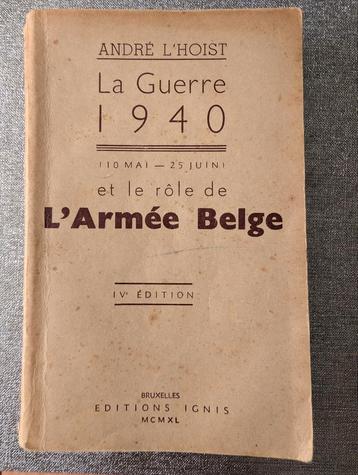 De oorlog en de rol van het Belgische leger beschikbaar voor biedingen