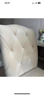 6 Velours stoelen eetkamer, Huis en Inrichting, Ophalen, Zo goed als nieuw