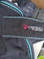 Fleece deken-zwart-Cartago, Ophalen of Verzenden, Zo goed als nieuw, Deken