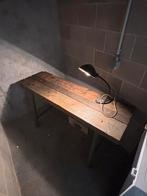 Industrieel werkbankbureau, Huis en Inrichting, Ophalen, Zo goed als nieuw, Bureau