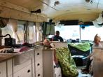 Buscamper amerikaanse schoolbus tiny skoolie, Caravans en Kamperen, Mobilhomes, Bedrijf