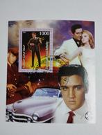 Een postzegelblok over Elvis Presley kleur verschillende kle, Postzegels en Munten, Ophalen