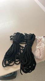 2 touwen van diameter 6,5 mm - 15 m lang, Ophalen, Zo goed als nieuw