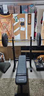 Fitnes bank bench press gloednieuw!, Ophalen, Zo goed als nieuw, Buik
