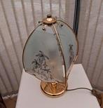 Vintage tafellamp, Huis en Inrichting, Lampen | Tafellampen, Ophalen, Gebruikt, Vintage, Glas