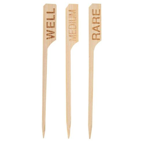 Steakmarkers houten spiesjes, Zakelijke goederen, Horeca | Food, Vlees, Ophalen of Verzenden