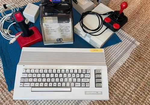 Commodore 64 gehele set, Computers en Software, Vintage Computers, Ophalen of Verzenden