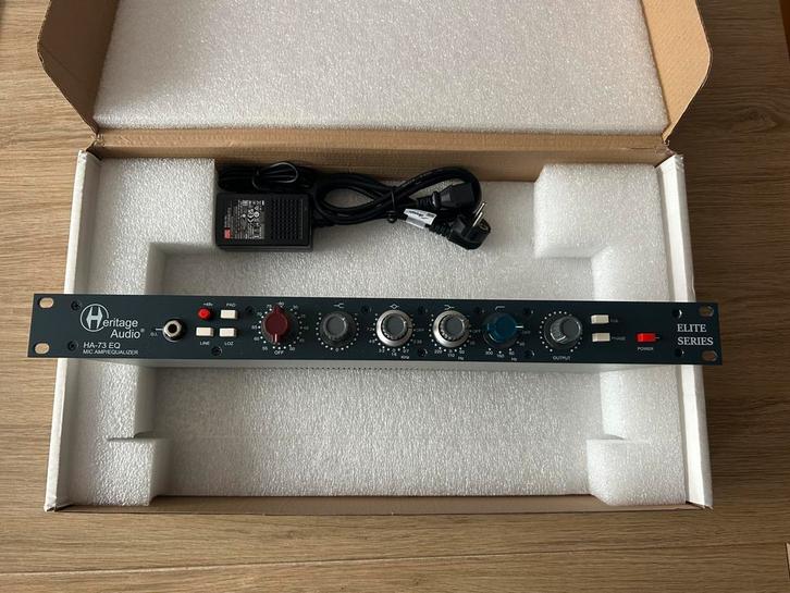 Heritage audio 73 EQ elite, Audio, Tv en Foto, Professionele apparaten, Nieuw, Audio, Ophalen of Verzenden