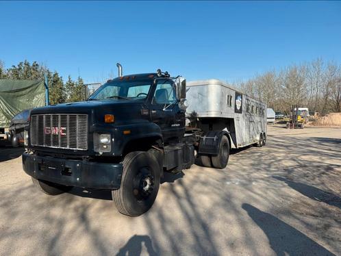 Fifth wheel gooseneck paarden gmc truck, Auto's, Vrachtwagens, Particulier, Diesel, Automaat, Ophalen