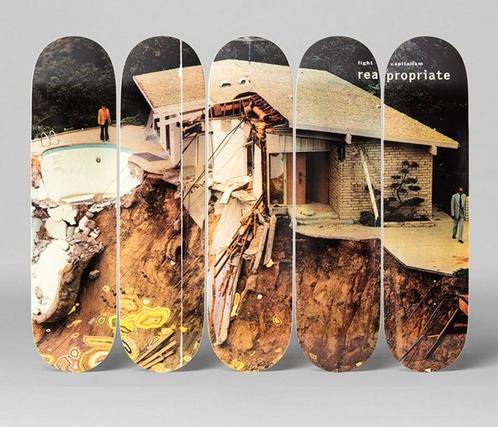Set van 5 kunst skateboards - Kelley Walker, Antiek en Kunst, Kunst | Overige Kunst, Ophalen of Verzenden