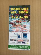Flyer : Airshow Koksijde - 3 & 4 Juli 99 - 40 Sqn - Seaking., Verzamelen, Ophalen of Verzenden, Nieuw, Overige typen