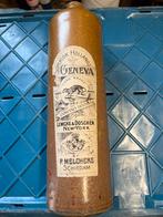 Jenever oude keramiek fles schiedam ., Verzamelen, Ophalen of Verzenden, Gebruikt