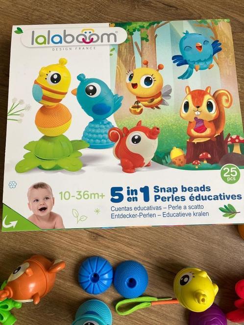 Lalaboom educatief set kralen, Kinderen en Baby's, Speelgoed | Educatief en Creatief, Zo goed als nieuw, Bouwen, Puzzelen, Ontdekken