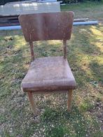 Te restaureren stevige vintage stoelen 5 euro  voor de 4, Antiek en Kunst, Antiek | Meubels | Stoelen en Sofa's, Ophalen