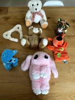 Knuffels allerlei, Kinderen en Baby's, Speelgoed | Knuffels en Pluche, Overige typen, Gebruikt, Ophalen of Verzenden