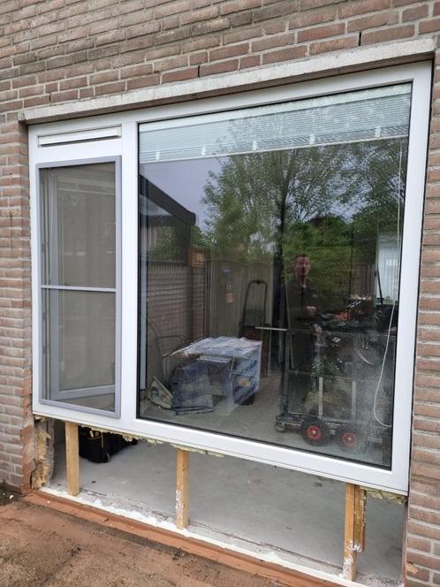 Screenline Kunststof kozijn met ingebouwde lamellen, Doe-het-zelf en Bouw, Zeil en Folie, Zo goed als nieuw, Overige typen, Minder dan 5 m²