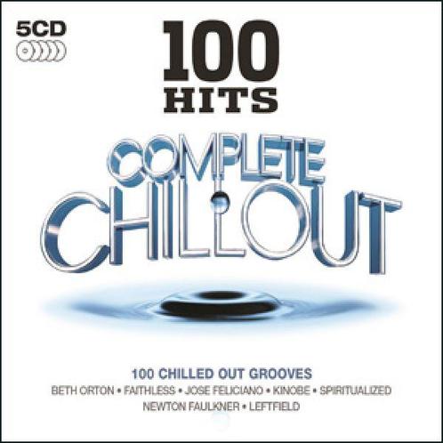 100 Hits Complete Chillout (5CD), Cd's en Dvd's, Cd's | Verzamelalbums, Zo goed als nieuw, Dance, Ophalen of Verzenden
