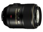 Nikon macro 105mm f 2.8 met VR, Ophalen, Zo goed als nieuw