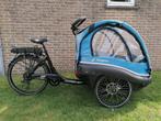 Vélo cargo électrique de luxe Winther Kangaroo *Parfait état, Autres marques, 2 enfants, Enlèvement, Bâche